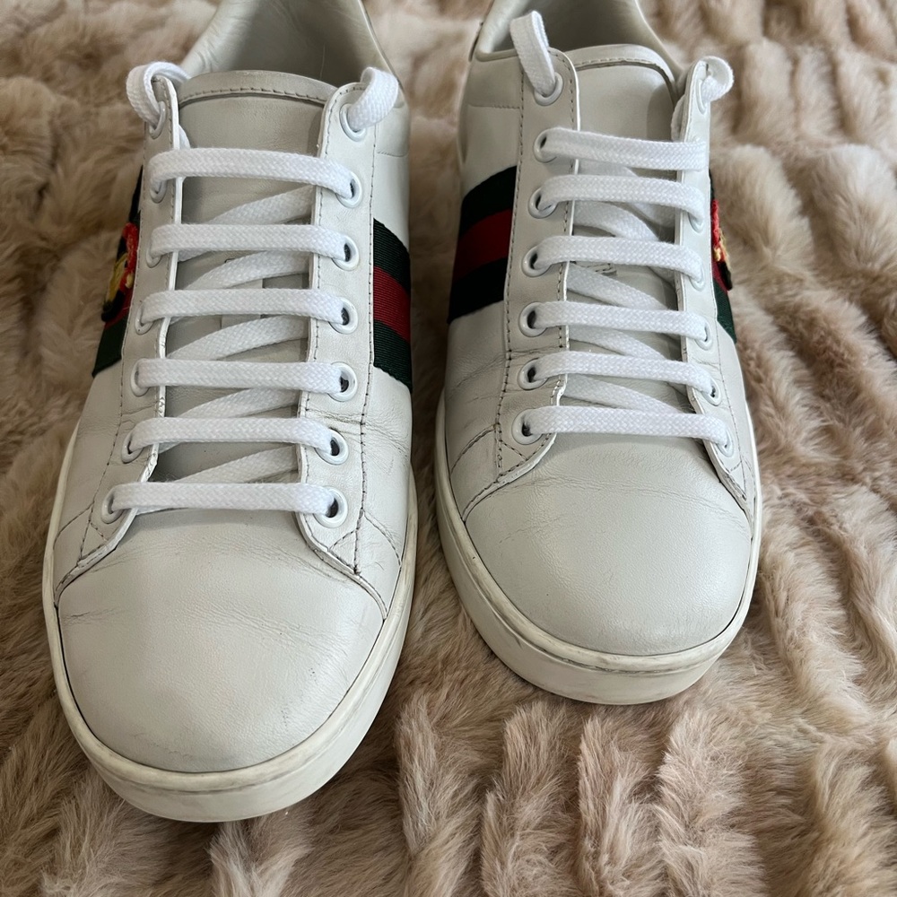 Gucci Ace Rooster Sneaker Size 38 - Picture 2 of 11